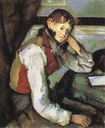 Paul Cezanne Boy with a Red Waistcoat china oil painting reproduction